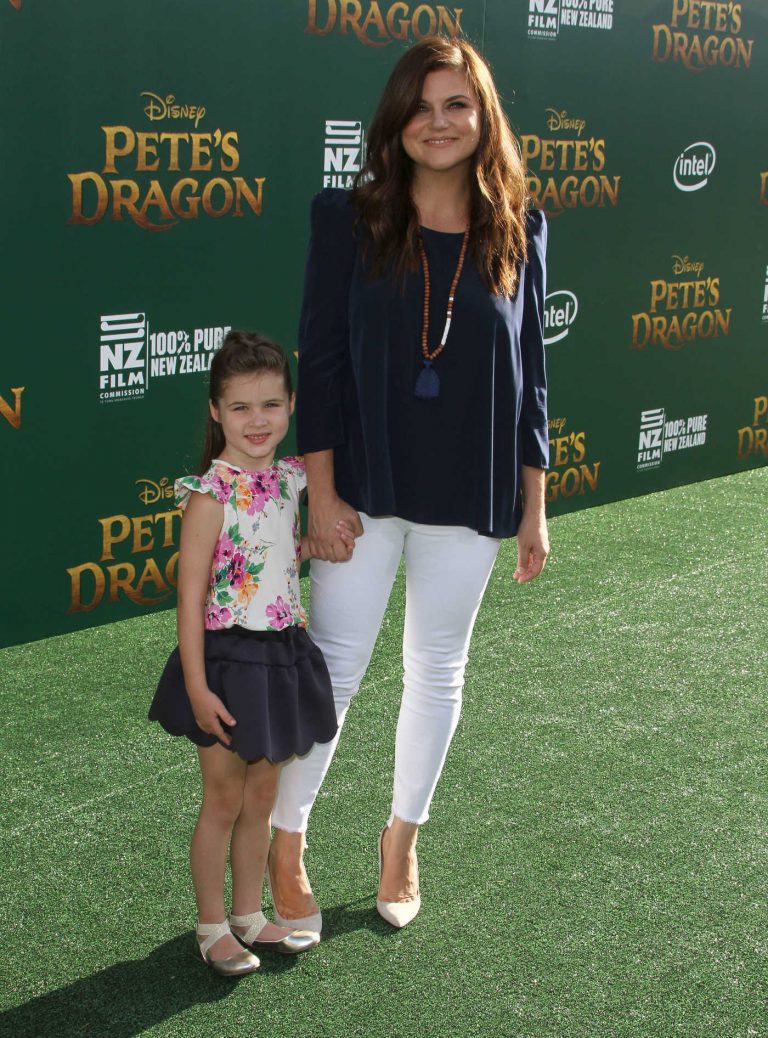 Tiffani Thiessen at the Pete's Dragon Premiere in Los Angeles 08/08/2016-1