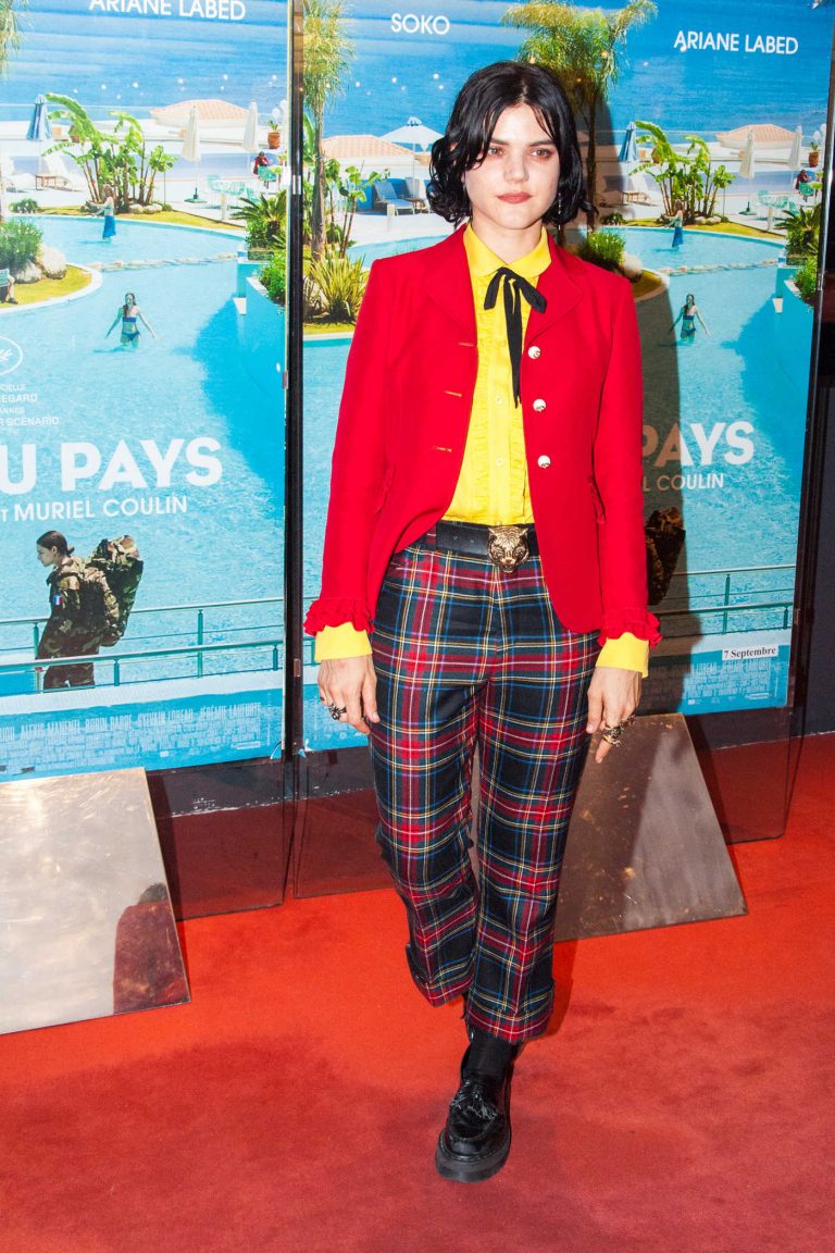 Soko at the Voir du Pays Premiere at UGC des Halles in Paris 09/05/2016-1
