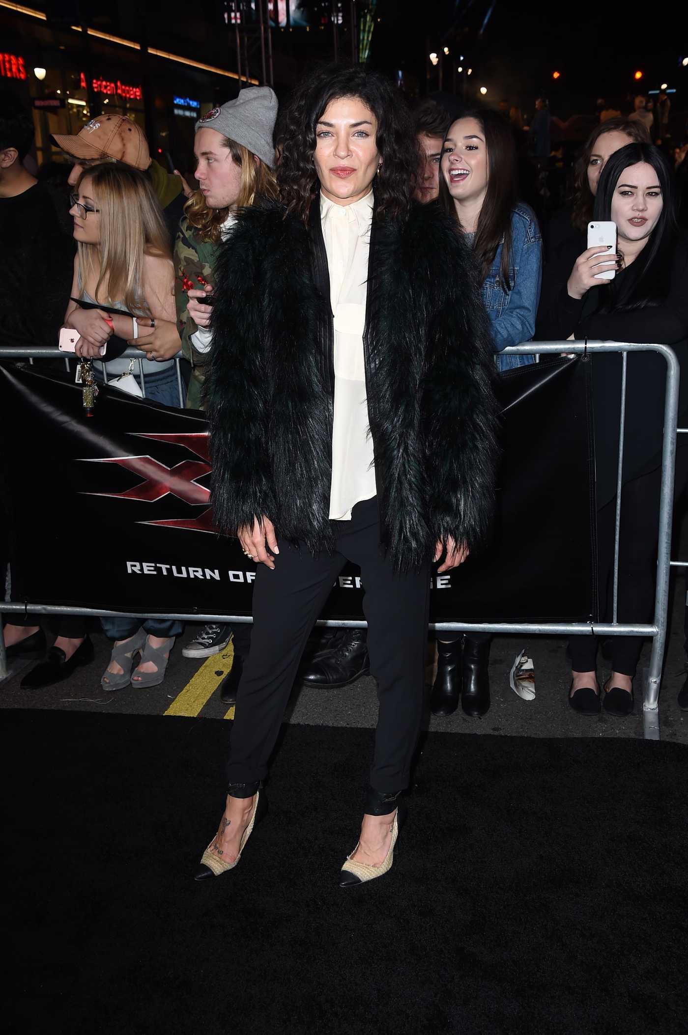 Jessica Szohr at the XXX: Return of Xander Cage Premiere at the TCL Chinese Theatre in Los Angeles 01/19/2017