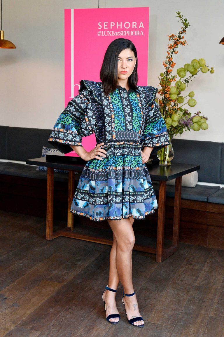 Jessica Szohr at the Harper's Bazaar September Issue Dinner in Los Angeles 08/22/2017-1