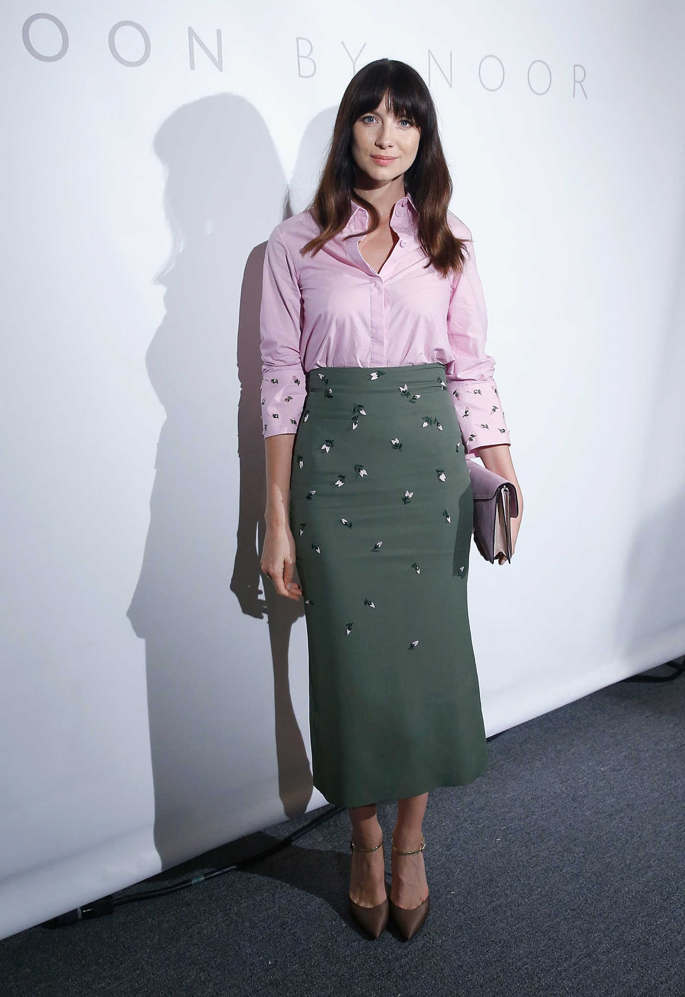 Caitriona Balfe at Noon By Noon Show During New York Fashion Week 09/07/2017
