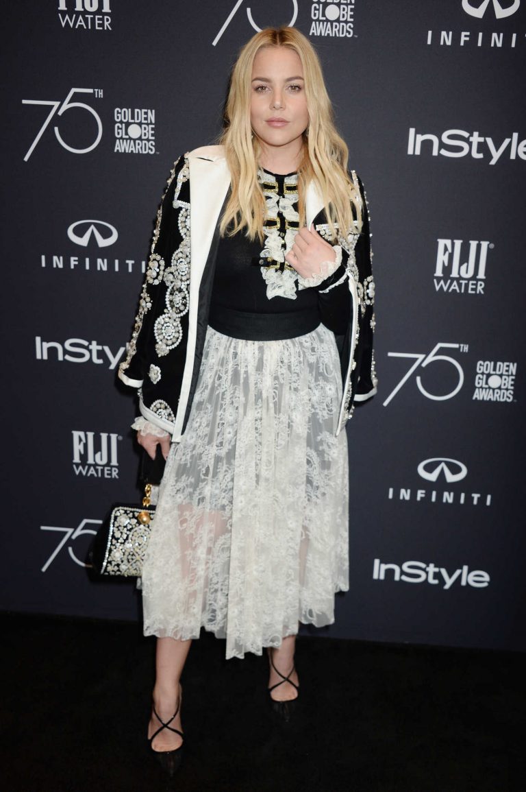 Abbie Cornish at the HFPA and InStyle Celebrate the 75th Anniversary of The Golden Globe Awards at Catch LA 11/15/2017-1