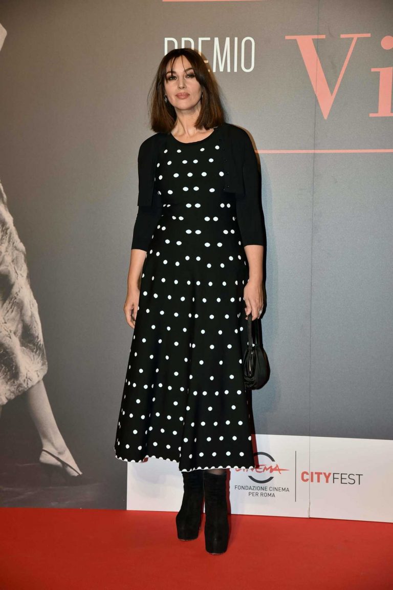 Monica Bellucci at 2017 Virna Lisi Awards in Rome 11/07/2017-1