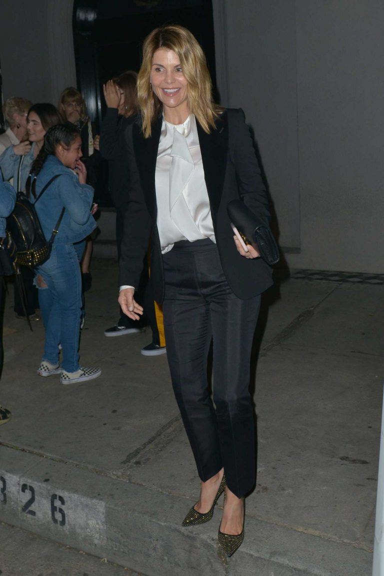 Lori Loughlin Out for Dinner at Craig's Restaurant in Beverly Hills 03/30/2018-1