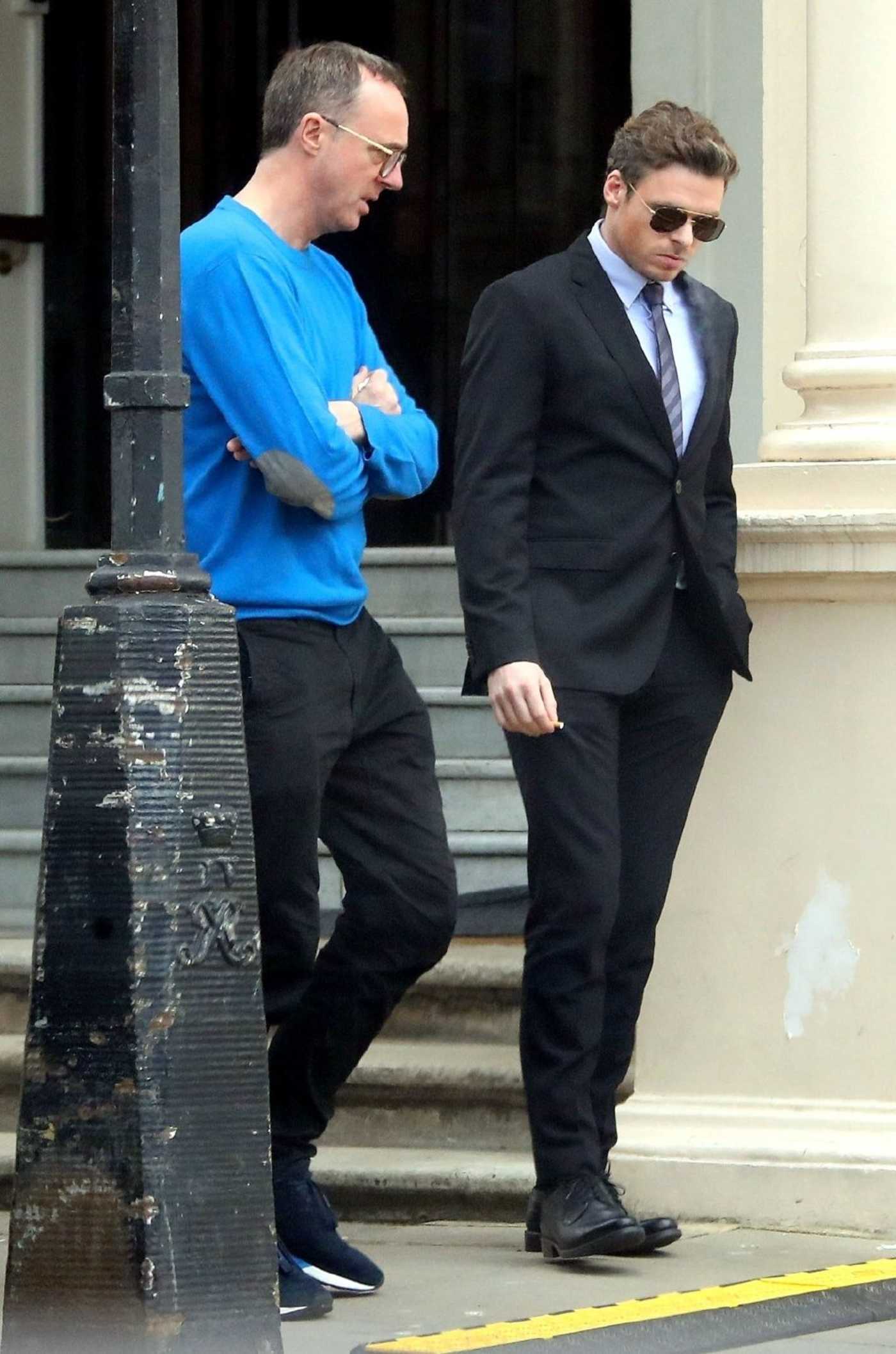 Richard Madden Was Seen Out in Central London 02/15/2019