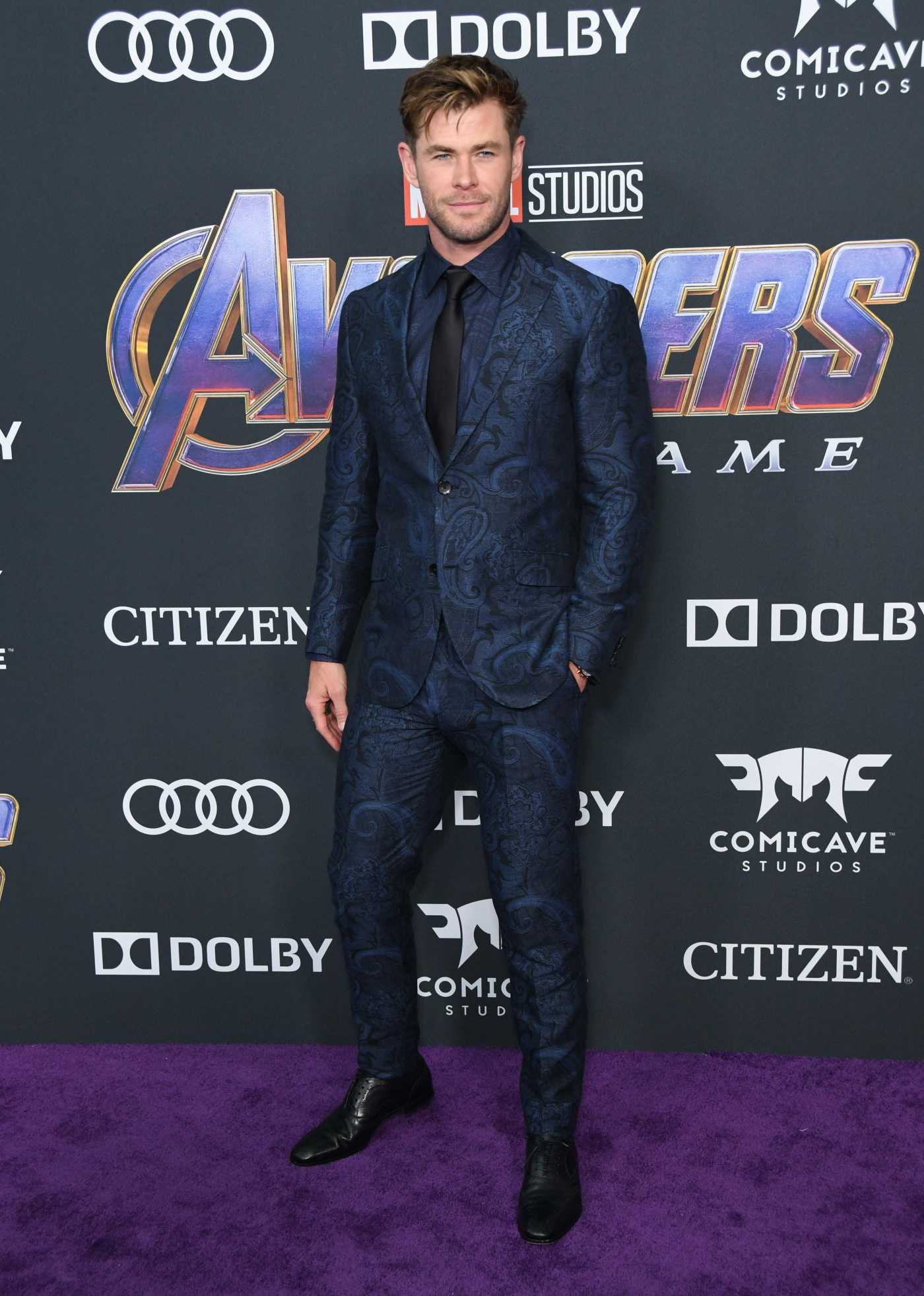 Chris Hemsworth Attends Avengers: Endgame Premiere in Los Angeles 04/22/2019