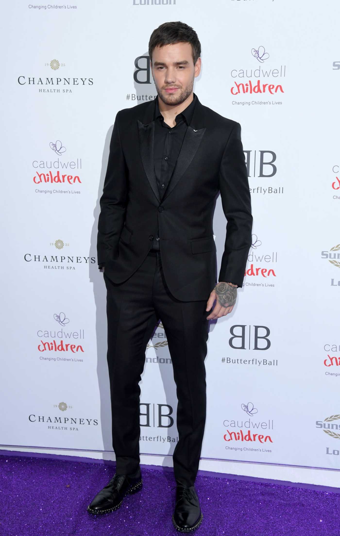 Liam Payne Attends The Caudwell Children Butterfly Ball at The Grosvenor House Hotel in London 06/13/2019
