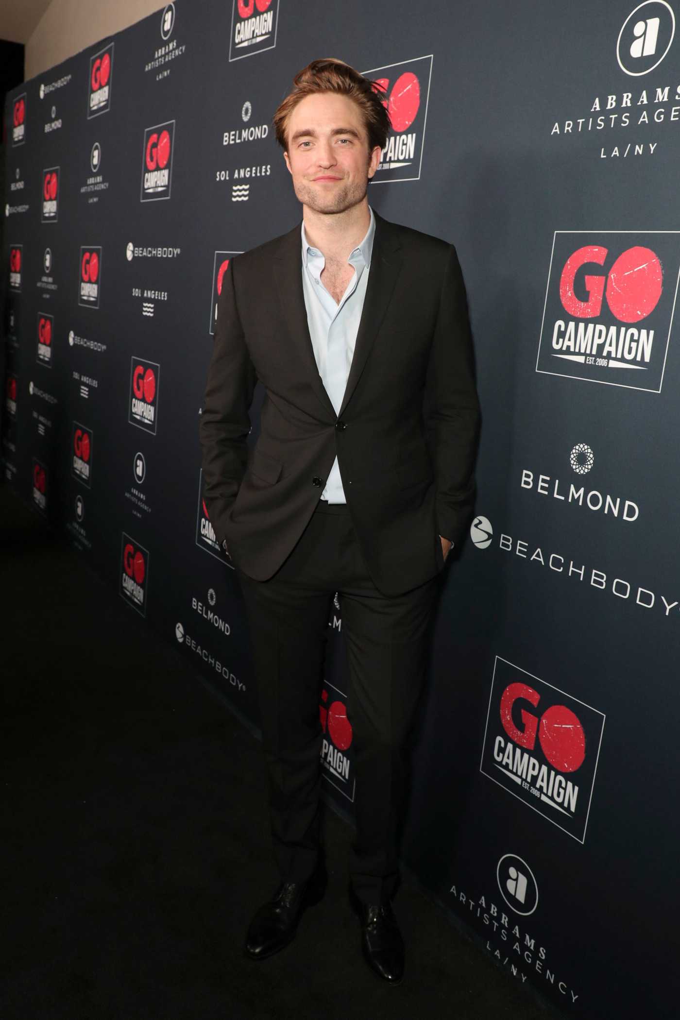 Robert Pattinson Attends GO Campaign's 13th Annual Gala at NeueHouse in Hollywood 11/16/2019