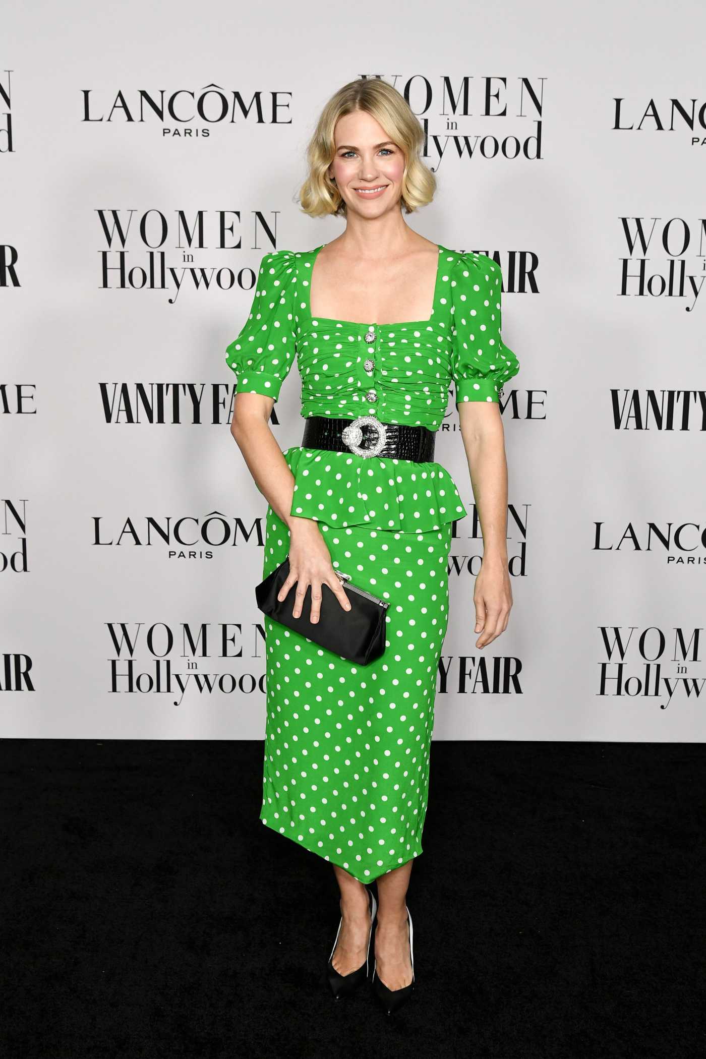 January Jones Attends the Vanity Fair and Lancome Women in Hollywood Celebration at SoHo House in West Hollywood 02/06/2020