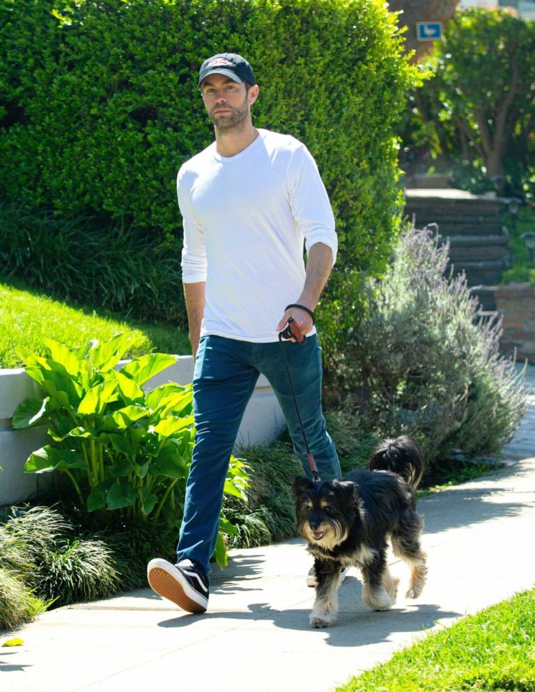 Chace Crawford in a Black Cap