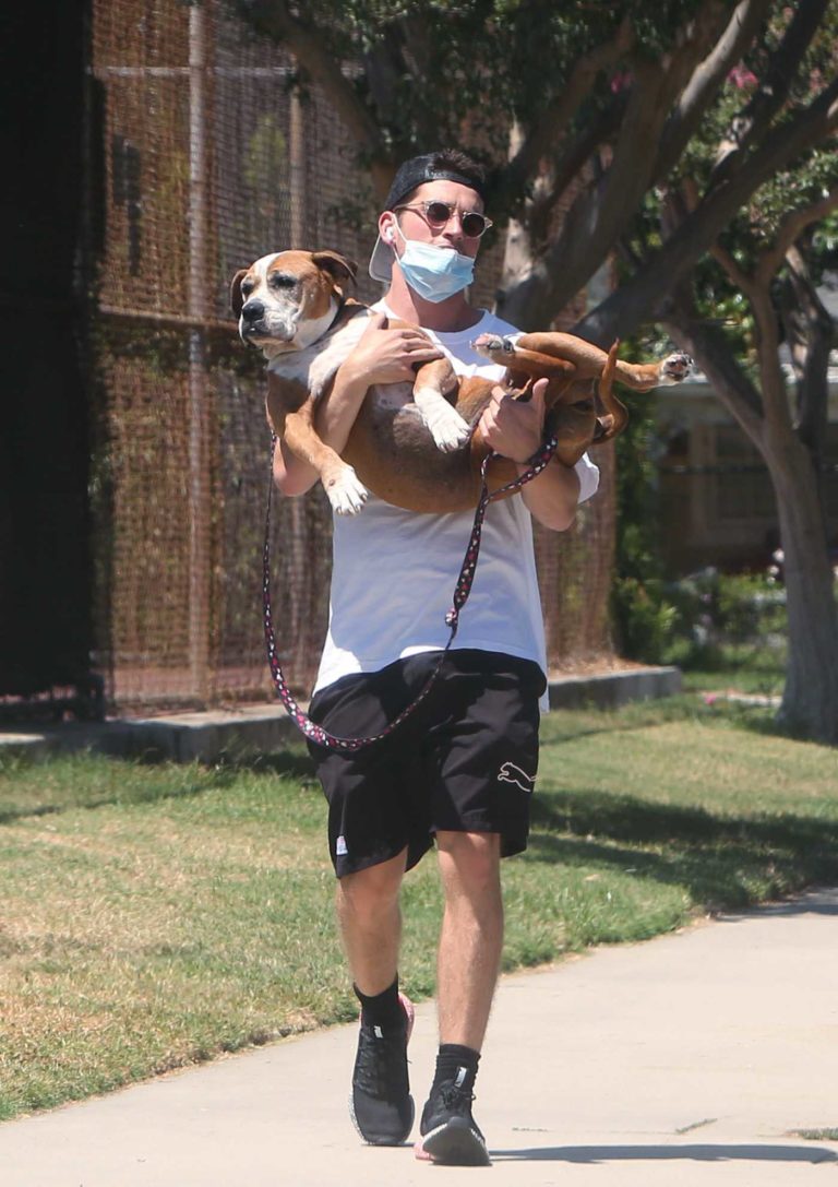 Gregg Sulkin in a White Tee