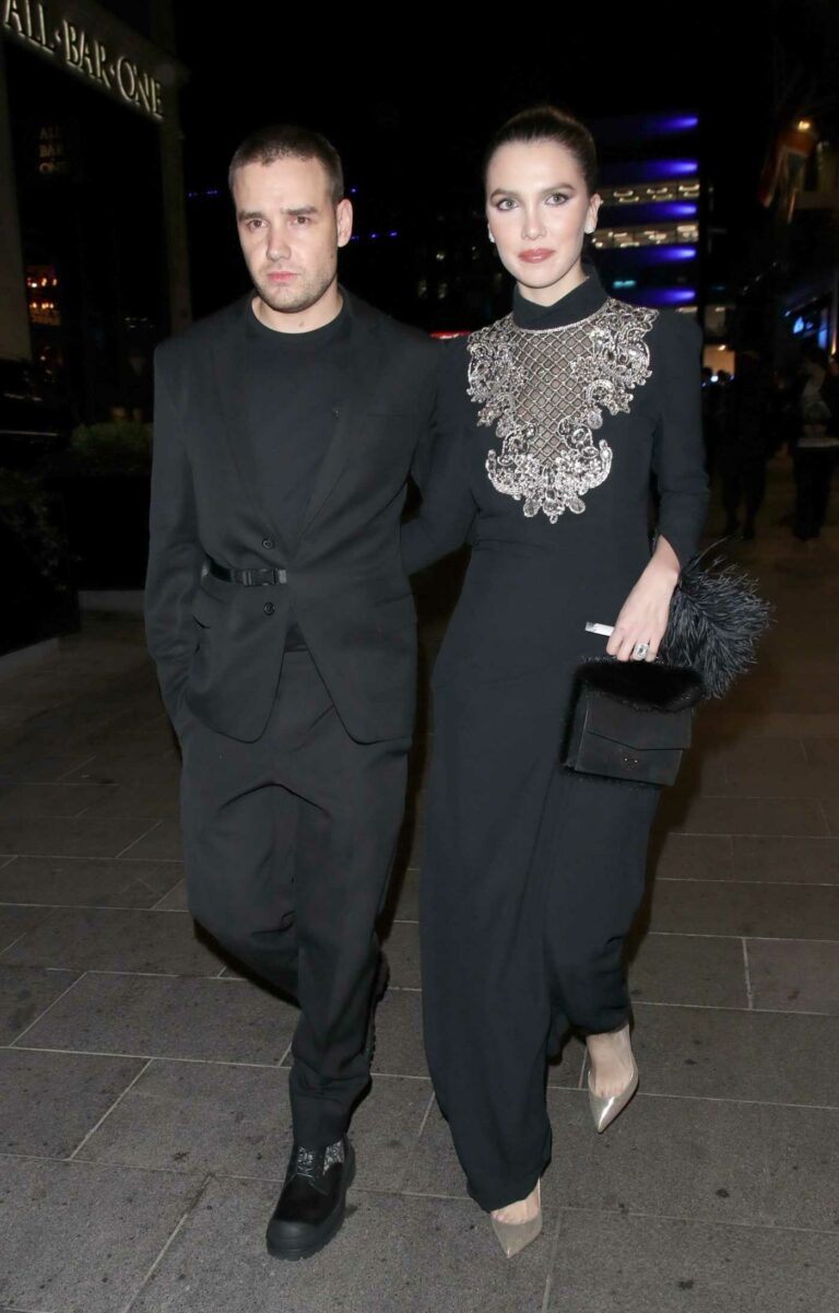 Liam Payne in a Black Suit
