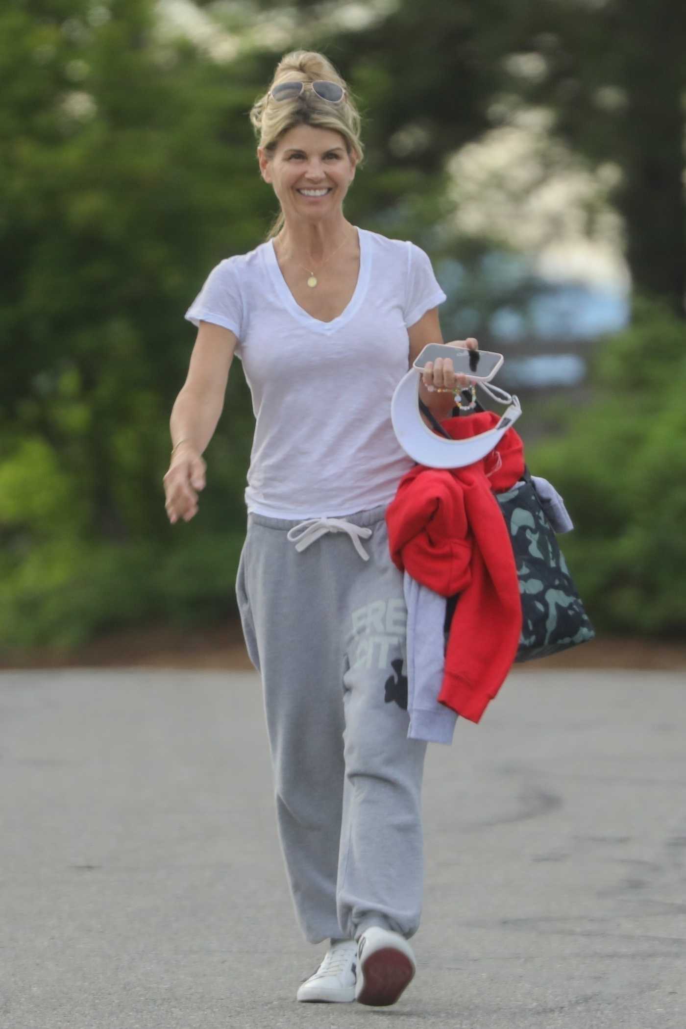 Lori Loughlin in a White Tee Was Spotted in Coeur d'Alene 07/05/2022