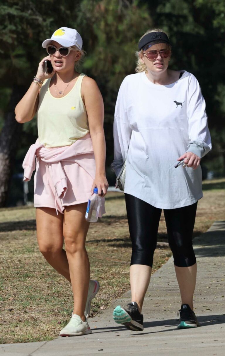 Rebel Wilson in a Black Sneakers