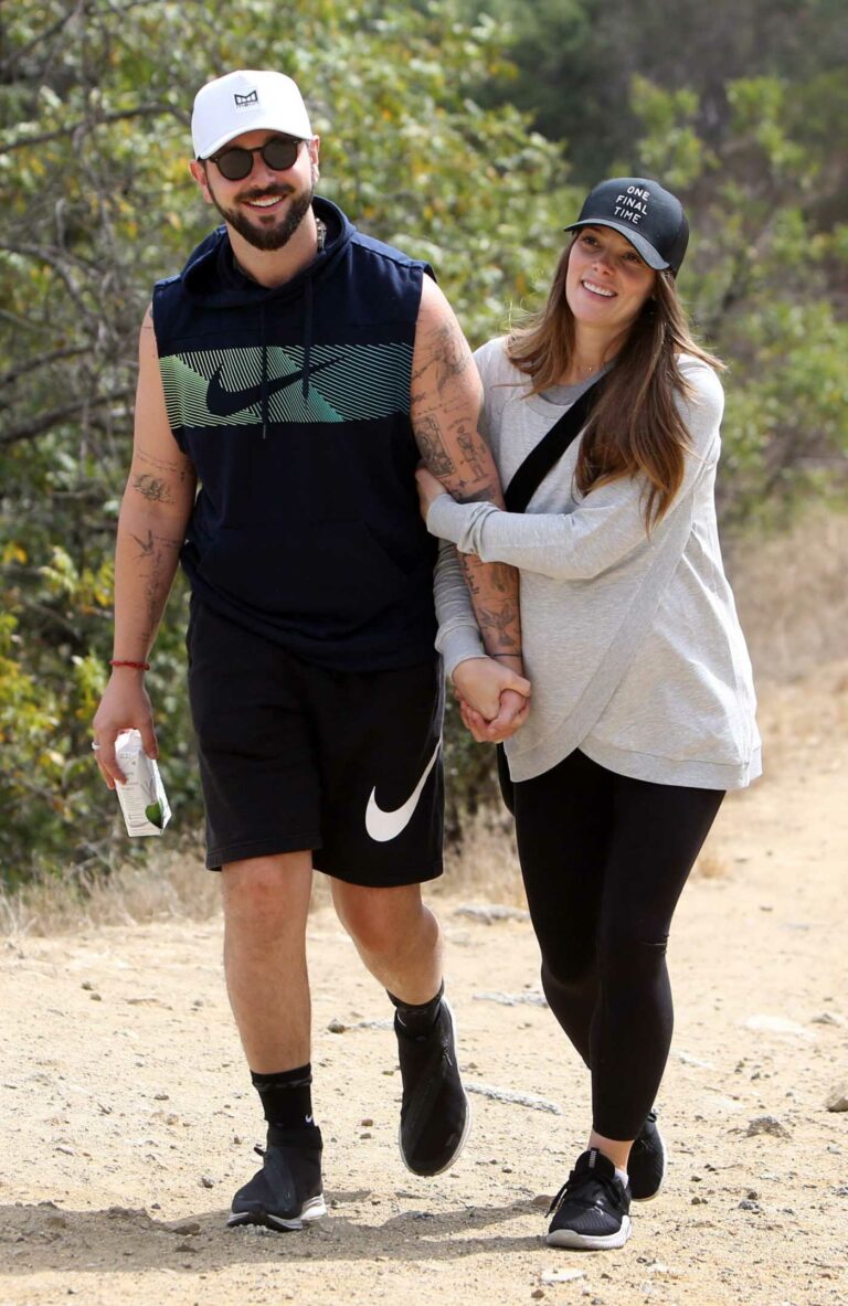 Ashley Greene in a Black Cap