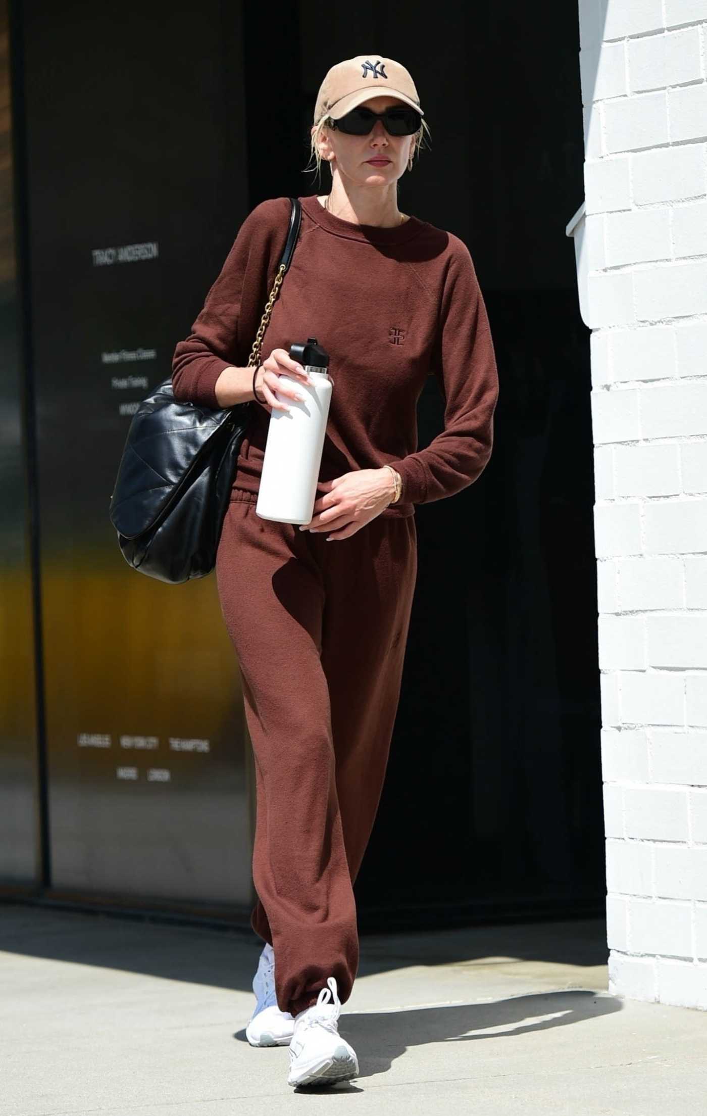 Kimberly Stewart in a White Sneakers Was Seen Out in Los Angeles 04/28/2023
