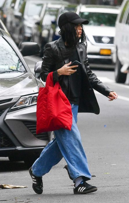 Zoe Kravitz in a Black Cap