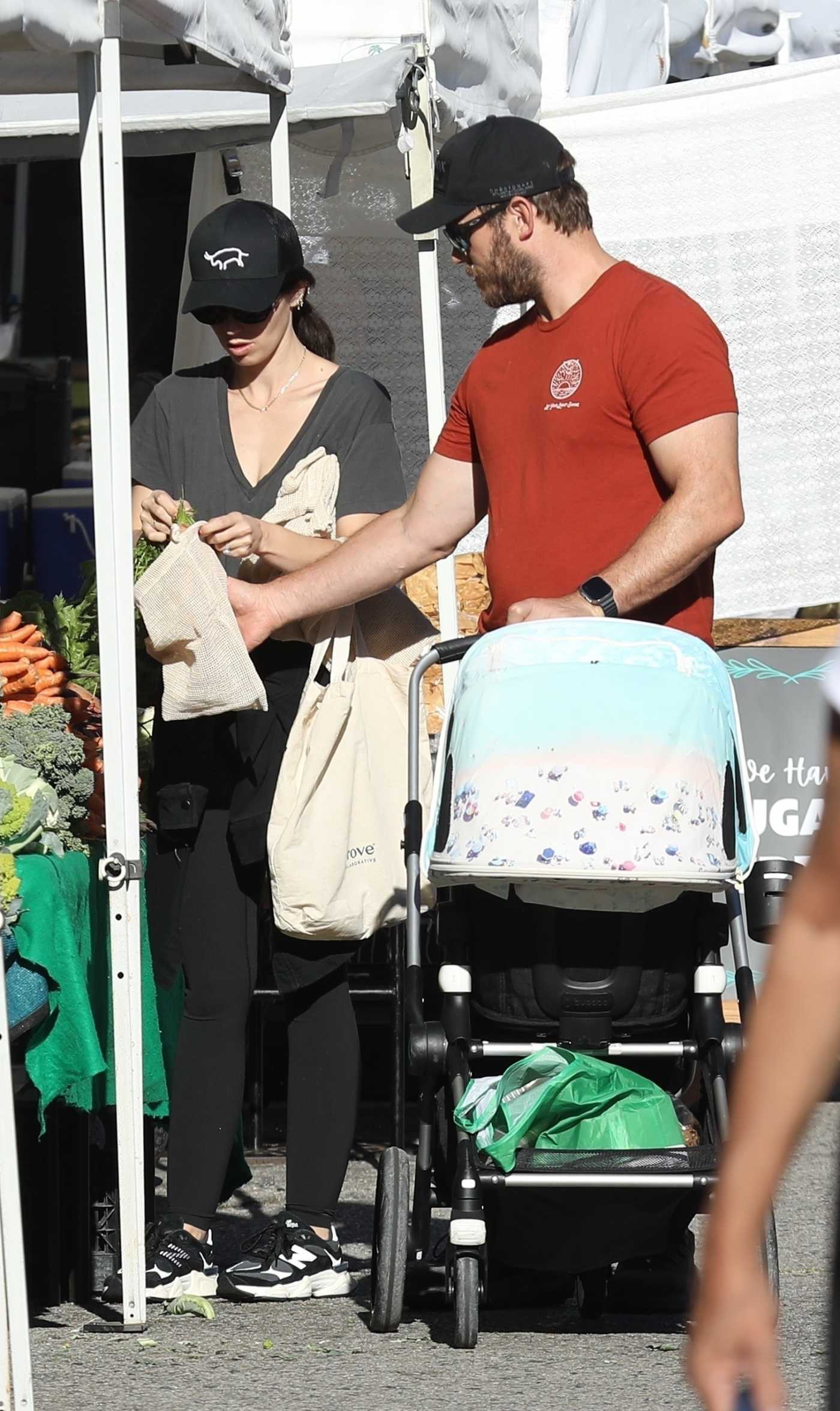 Katherine Schwarzenegger in a Black Cap Was Seen Out with Chris Pratt in Los Angeles 08/27/2023