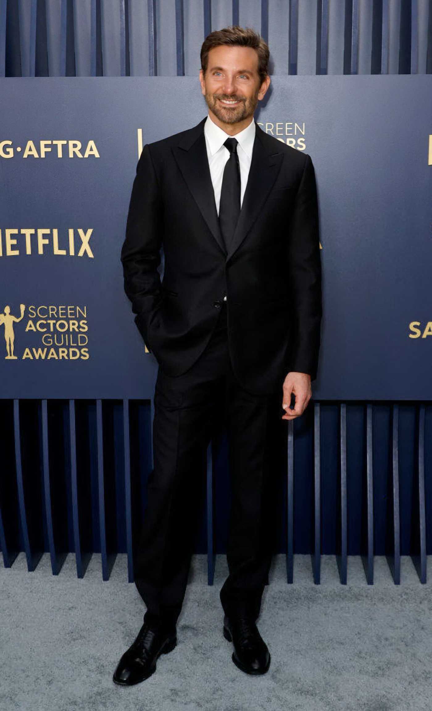 Bradley Cooper Attends the 30th Annual Screen Actors Guild Awards in Los Angeles 02/24/2024