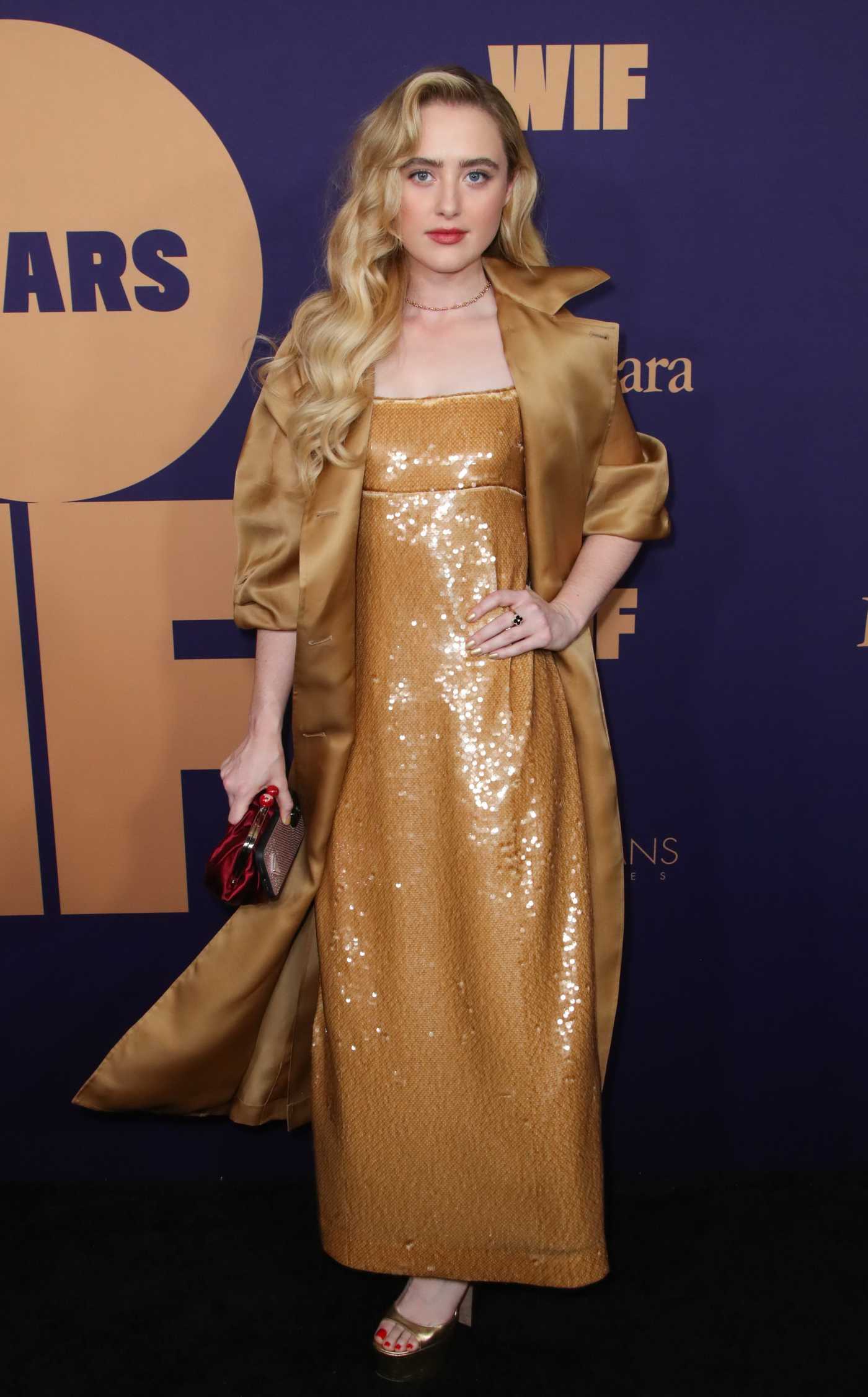 Kathryn Newton Attends the 17th Annual WIF Women Oscar Nominees Party in Los Angeles 03/08/2024