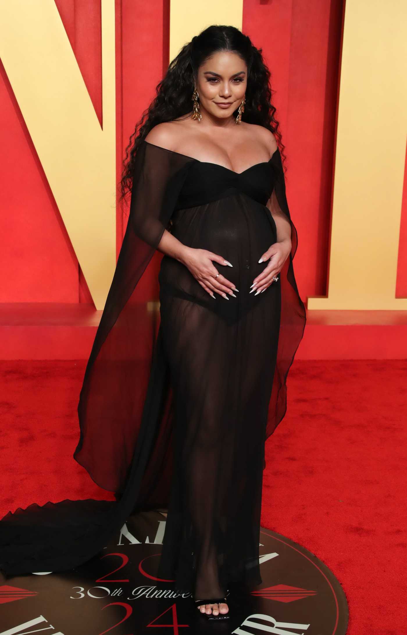 Vanessa Hudgens Attends 2024 Vanity Fair Oscar Party in Los Angeles 03/10/2024