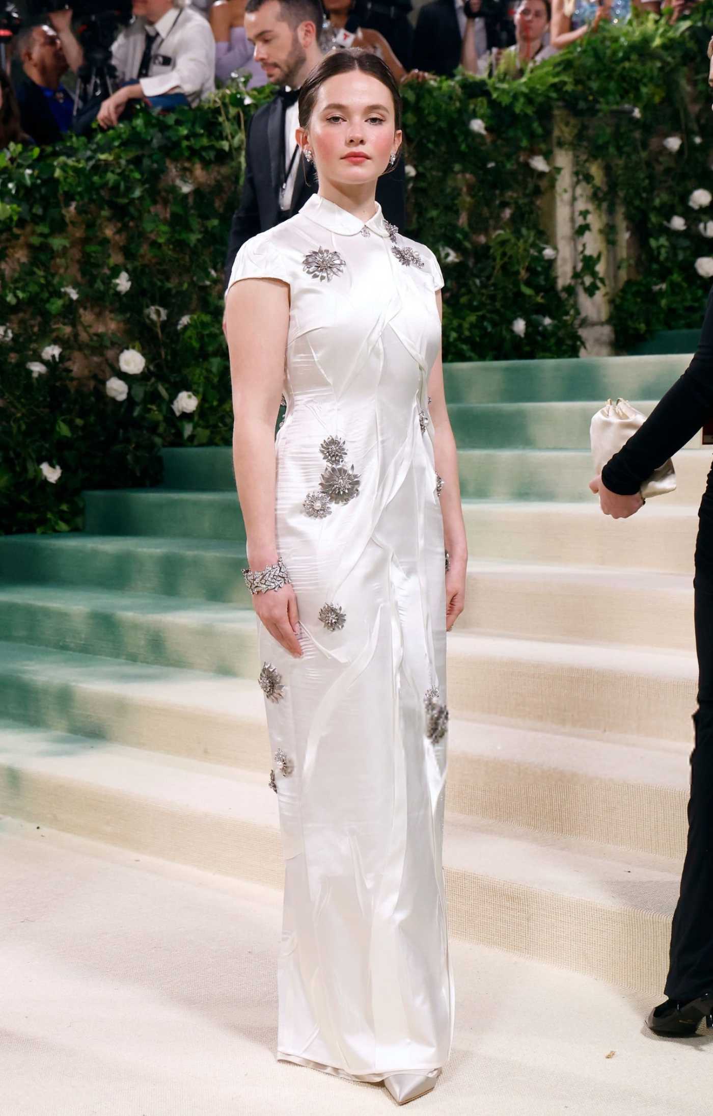 Cailee Spaeny Attends 2024 Met Gala Celebrating Sleeping Beauties: Reawakening Fashion in New York 05/06/2024