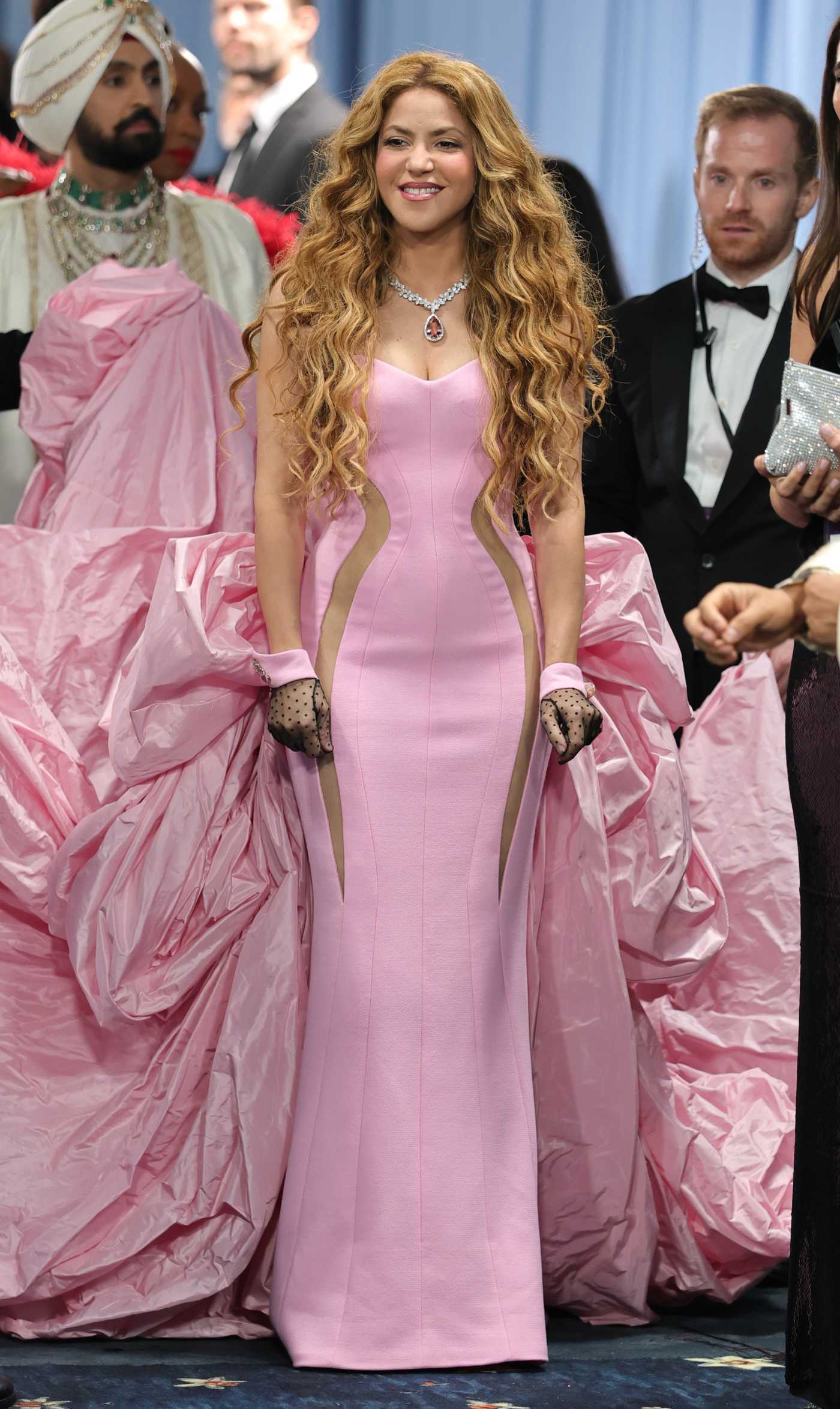 Shakira Attends 2025 Met Gala Celebrating Superfine: Tailoring Black Style at Metropolitan Museum of Art in New York City 05/05/2025