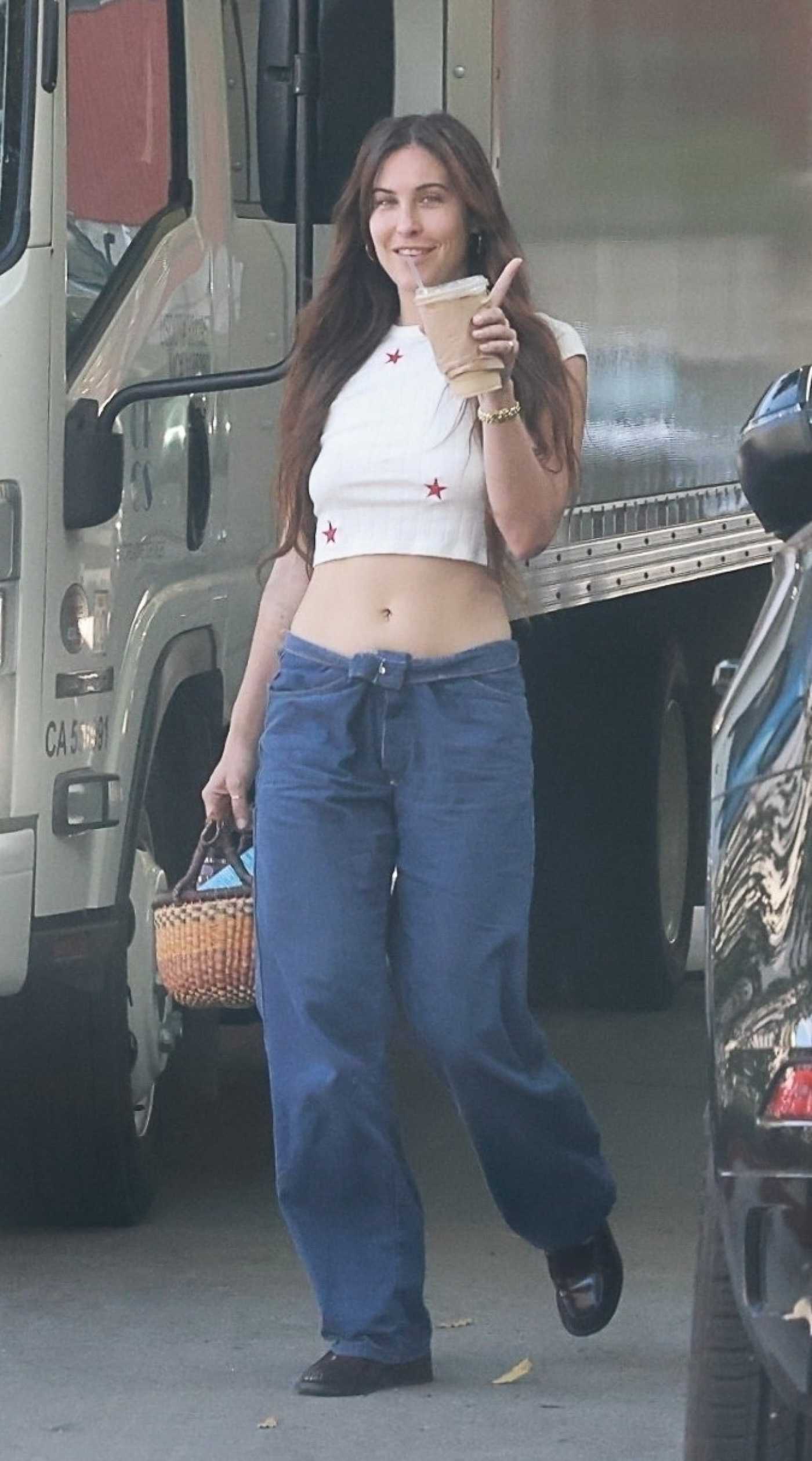 Scout Willis in a White Top Was Seen Out in Los Feliz 07/11/2025