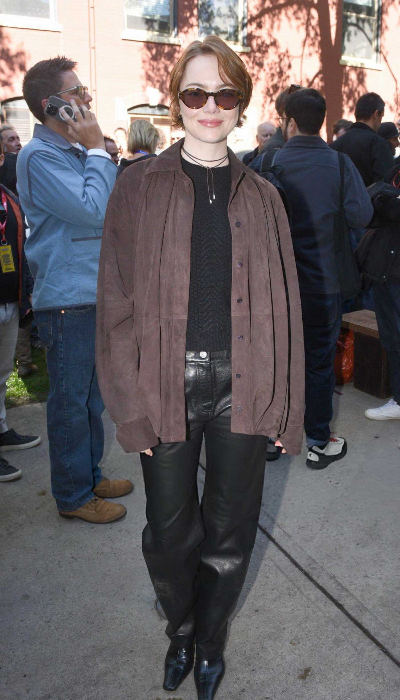 Emma Stone Attends 2025 Telluride Film Festival in Telluride 08/30/2025