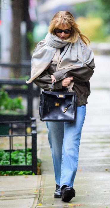 Jennifer Lawrence in a Blue Jeans