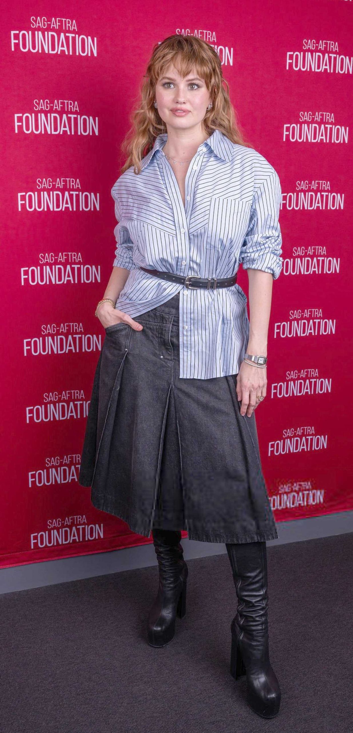 Debby Ryan Attends the SAG-AFTRA Foundation Conversations Presents The Sun Never Sets Event in Los Angeles 08/25/2026