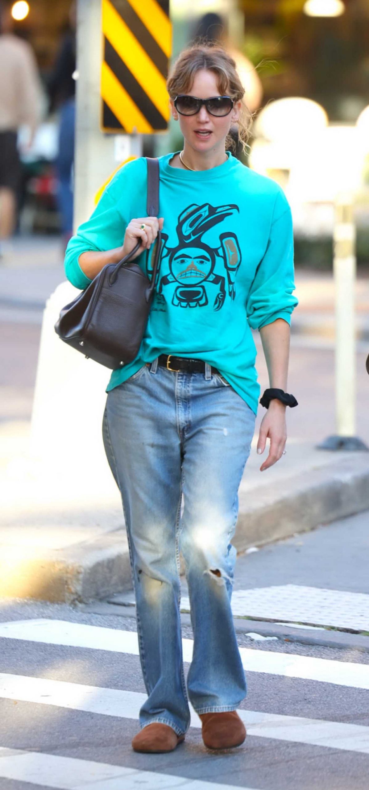 Jennifer Lawrence Out for Dinner with a Friend in New York City 09/15/2026