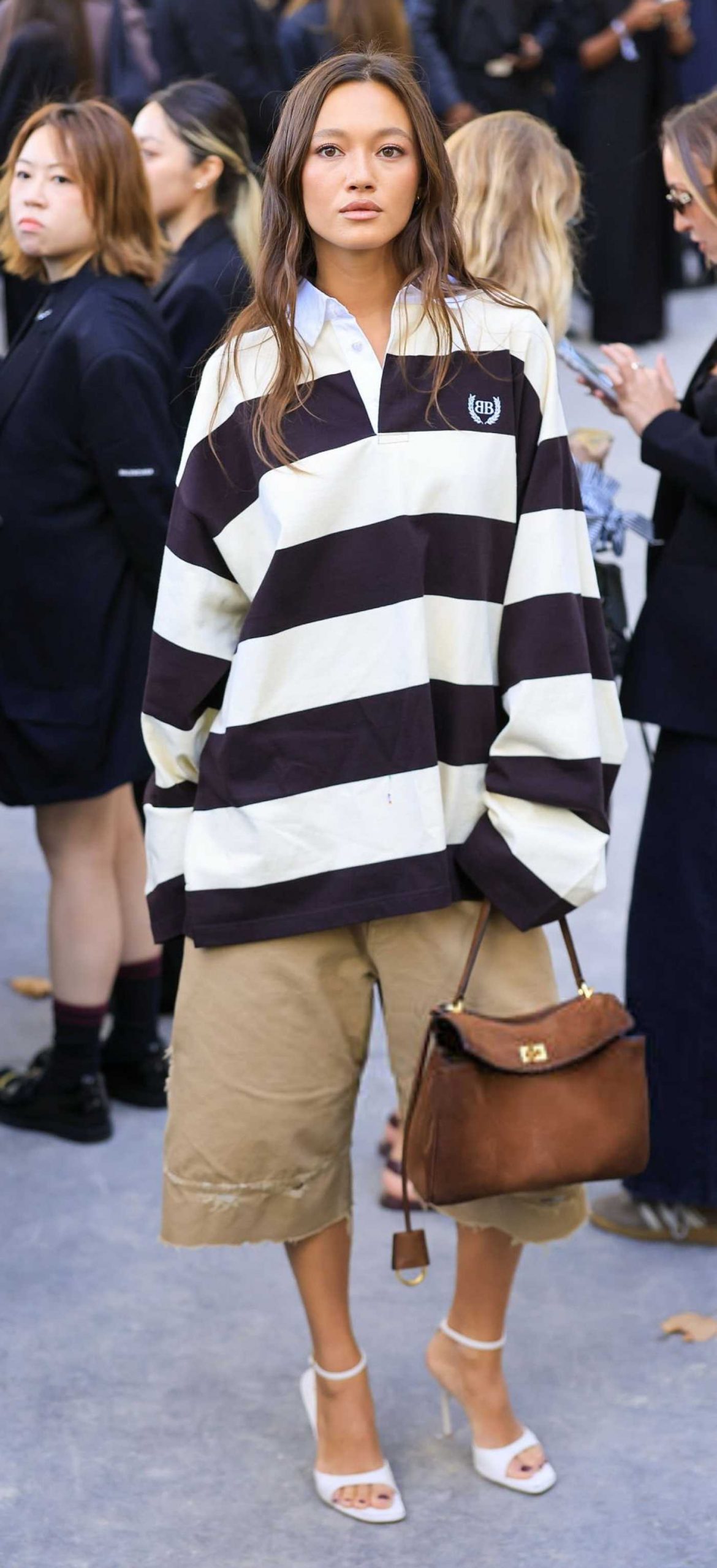 Lily Chee Attends the Balenciaga Fashion Show During 2026 Paris Fashion Week in Paris 10/01/2026