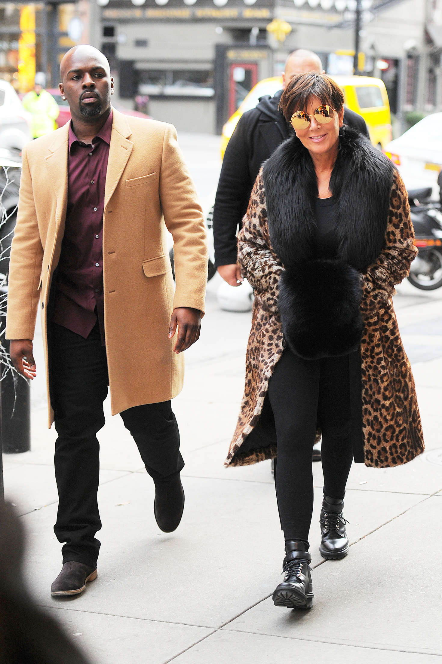 Kris Jenner out in New York