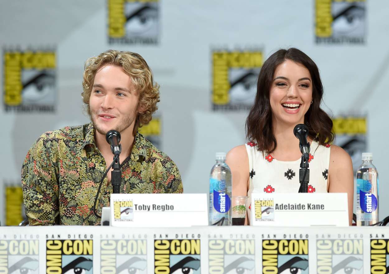 Adelaide Kane CW Reign Panel at Comic-Con in San Diego