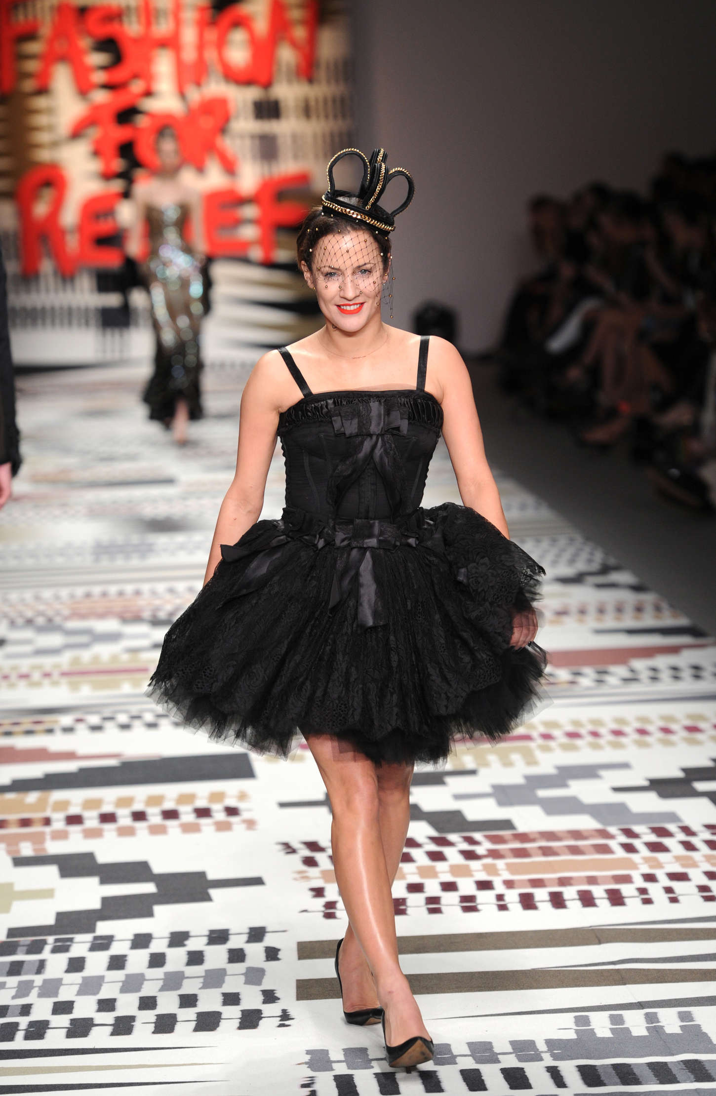 Caroline Flack Fashion For Relief Charity Fashion Show in London-1