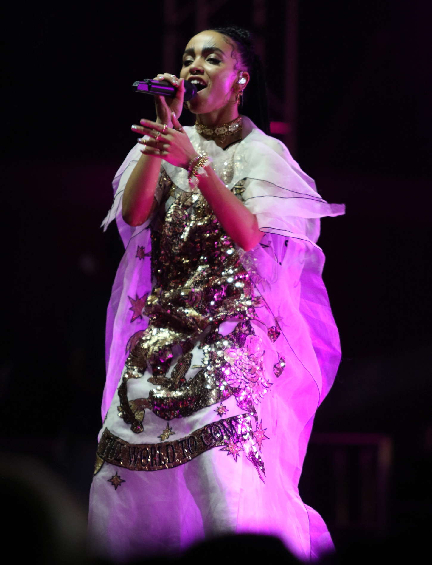 FKA Twigs Coachella Valley Music and Arts Festival Day in Indio-1