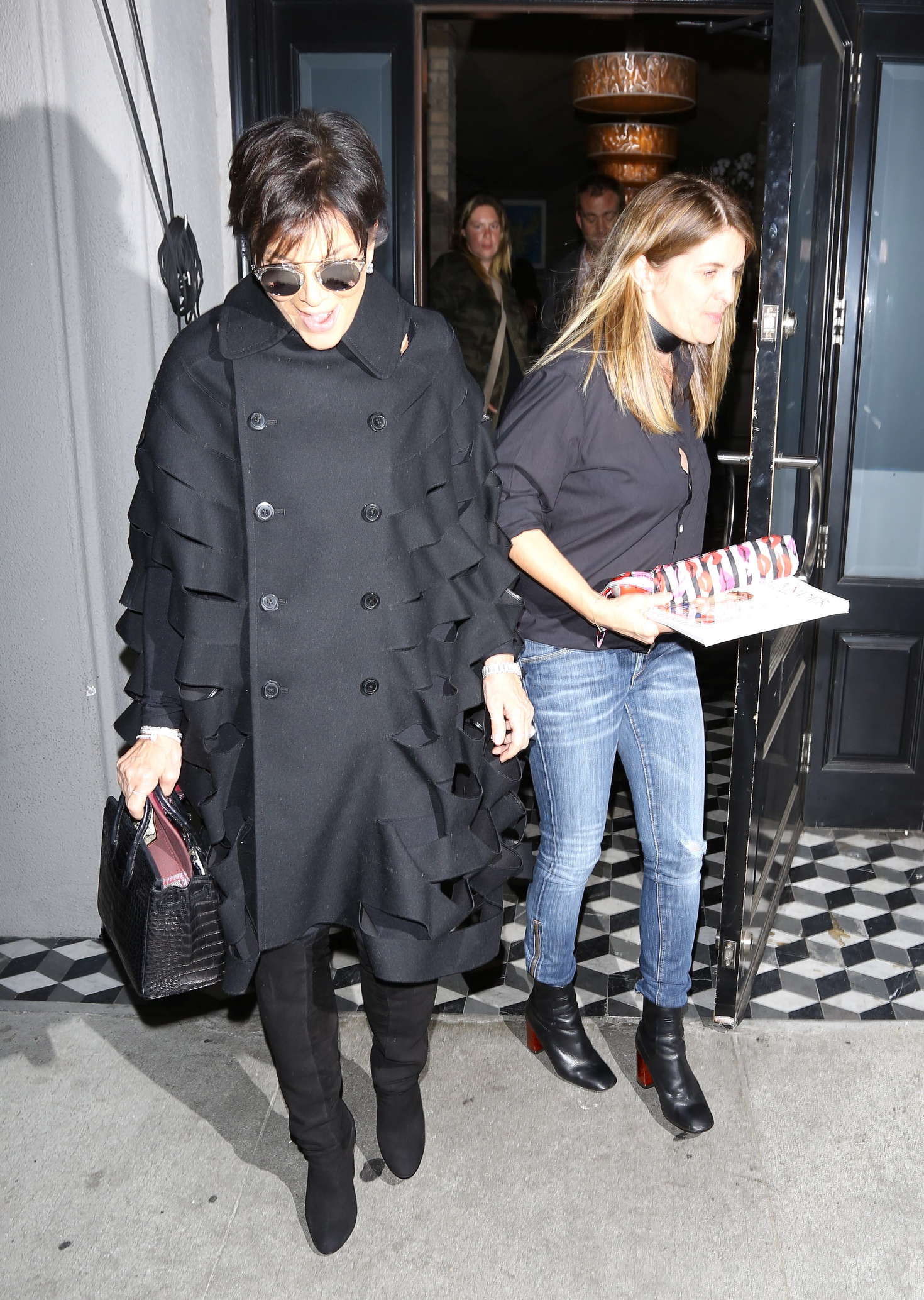 Kris Jenner at Craigs Restaurant in West Hollywood-1