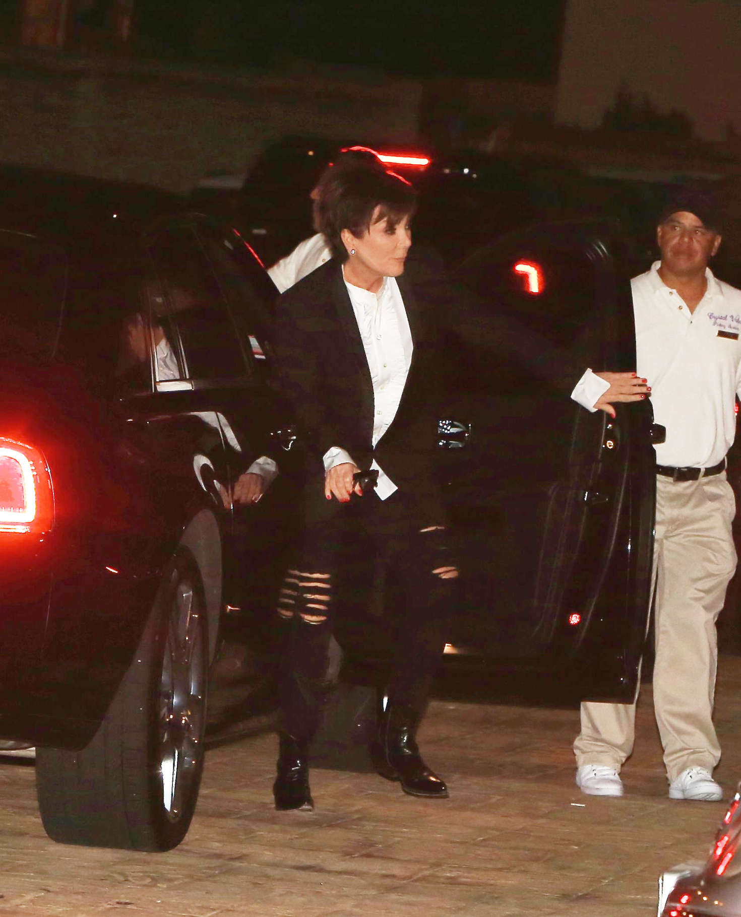 Kris Jenner at Nobu Restaurant in Malibu-1