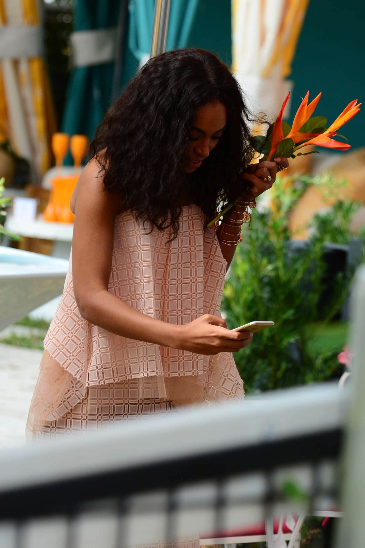 Solange Knowles Veuve Clicquot Carnaval Event in Miami-1