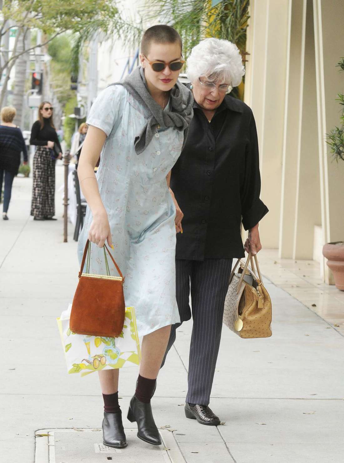 Tallulah Willis in Dress out in Beverly Hills-1